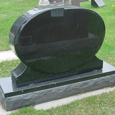 India Black Granite Oval (OV08)