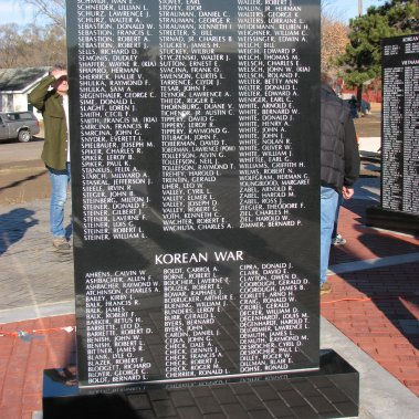 Veterans Memorial Name Wall Prairie Du Chien