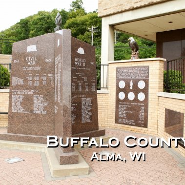 Veteran Memorial - Buffalo County Memorial - Alma Wi