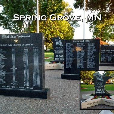 Veteran Memorial - Spring Grove Mn
