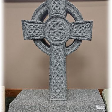 China Gray Granite - Celtic Cross
