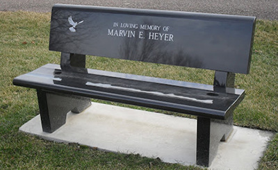 Memorial Bench by La Crosse Memorials