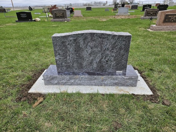 Coral Blue Example Monument