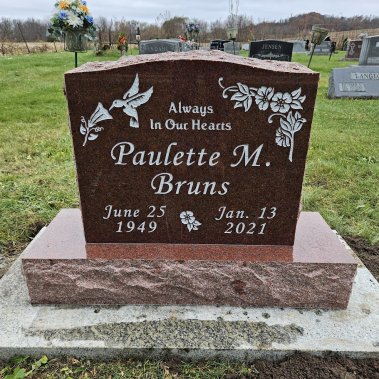 India Red 24" Serp Top